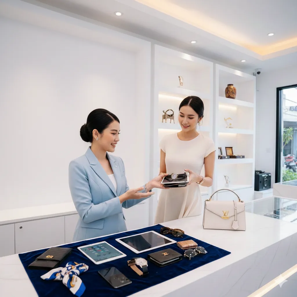 ลูกค้านำนาฬิกาและสินค้าแบรนด์เนมมารับฝากที่ร้าน Money2Plus.com รับจำนำ รับซื้อ ให้ราคาสูง ปลอดภัย ได้เงินทันที ใกล้ฉัน สีลม